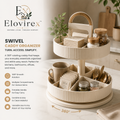 Elovirex™ Swivel Caddy Organizer